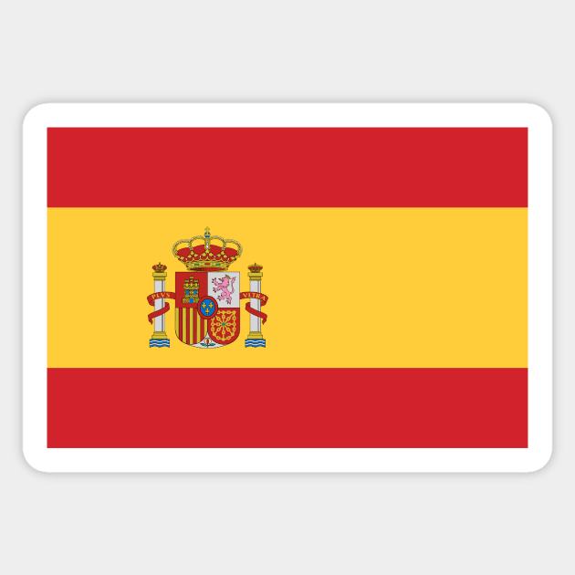 Spain Sticker by Wickedcartoons